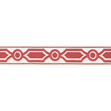 BRUNSCHWIG & FILS T8019105.19.0 GANDEN TAPE RED TRIM - Eade's Wallpaper