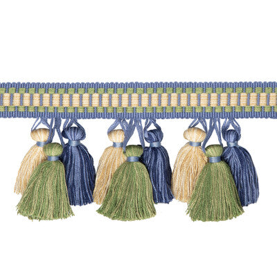 BRUNSCHWIG & FILS T8020100.15.0 ANDRE TASSEL FRINGE SKY TRIM - Eade's Wallpaper