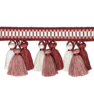 BRUNSCHWIG & FILS T8020100.19.0 ANDRE TASSEL FRINGE RED TRIM - Eade's Wallpaper