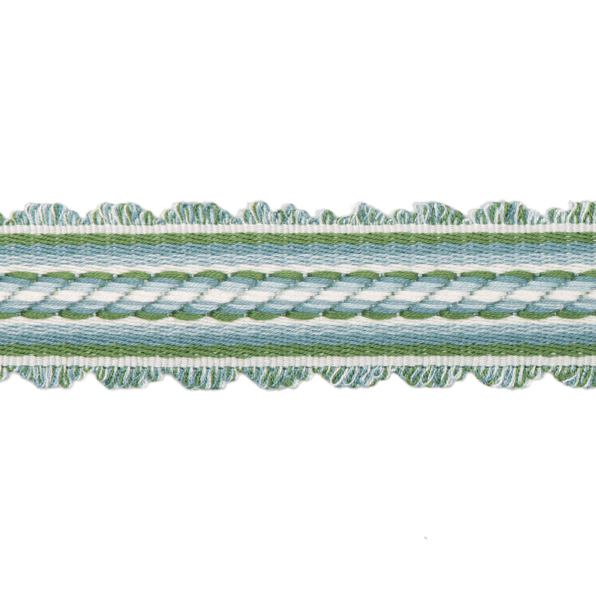 BRUNSCHWIG & FILS T8020101.153.0 JACQUELINE BRAID SKY TRIM - Eade's Wallpaper