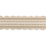 BRUNSCHWIG & FILS T8020101.16.0 JACQUELINE BRAID BEIGE TRIM - Eade's Wallpaper