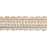 BRUNSCHWIG & FILS T8020101.16.0 JACQUELINE BRAID BEIGE TRIM - Eade's Wallpaper