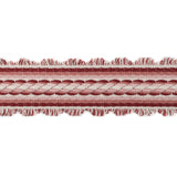 BRUNSCHWIG & FILS T8020101.19.0 JACQUELINE BRAID RED TRIM - Eade's Wallpaper