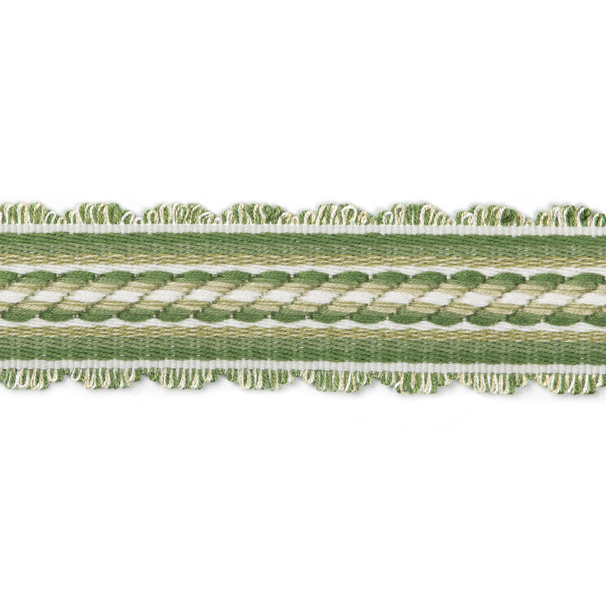 BRUNSCHWIG & FILS T8020101.3.0 JACQUELINE BRAID LEAF TRIM - Eade's Wallpaper