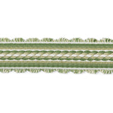 BRUNSCHWIG & FILS T8020101.3.0 JACQUELINE BRAID LEAF TRIM - Eade's Wallpaper