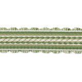 BRUNSCHWIG & FILS T8020101.3.0 JACQUELINE BRAID LEAF TRIM - Eade's Wallpaper