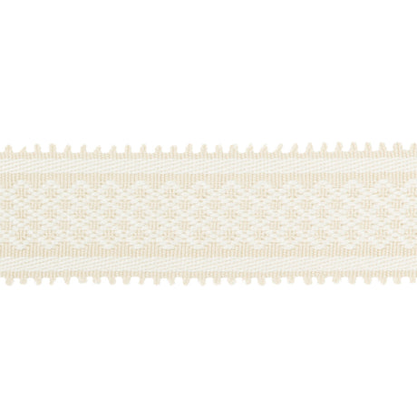 BRUNSCHWIG & FILS T8020102.101.0 BASTILLE BRAID SNOW TRIM - Eade's Wallpaper