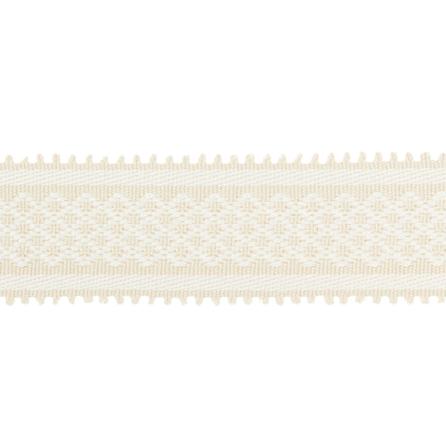 BRUNSCHWIG & FILS T8020102.101.0 BASTILLE BRAID SNOW TRIM - Eade's Wallpaper