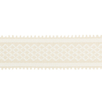 BRUNSCHWIG & FILS T8020102.101.0 BASTILLE BRAID SNOW TRIM - Eade's Wallpaper