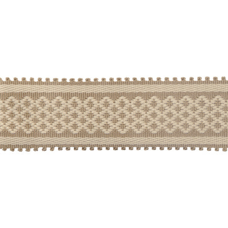 BRUNSCHWIG & FILS T8020102.106.0 BASTILLE BRAID TAUPE TRIM - Eade's Wallpaper