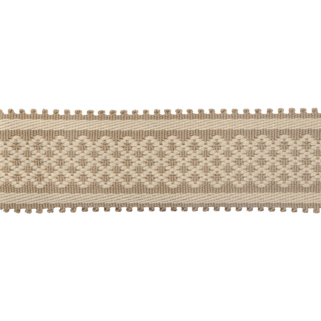 BRUNSCHWIG & FILS T8020102.106.0 BASTILLE BRAID TAUPE TRIM - Eade's Wallpaper