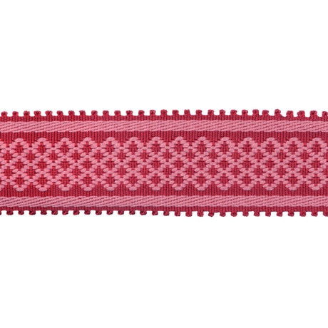 BRUNSCHWIG & FILS T8020102.119.0 BASTILLE BRAID BERRY TRIM - Eade's Wallpaper