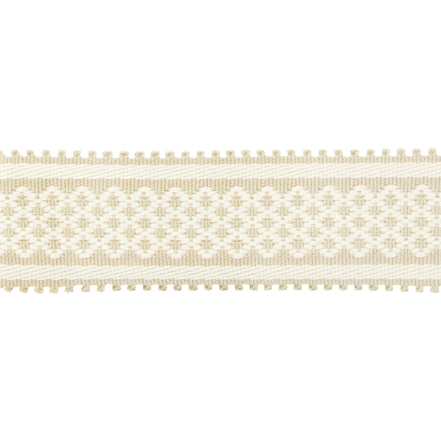 BRUNSCHWIG & FILS T8020102.16.0 BASTILLE BRAID BEIGE TRIM - Eade's Wallpaper