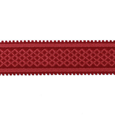 BRUNSCHWIG & FILS T8020102.19.0 BASTILLE BRAID RED TRIM - Eade's Wallpaper