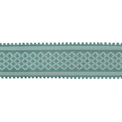 BRUNSCHWIG & FILS T8020102.35.0 BASTILLE BRAID TEAL TRIM - Eade's Wallpaper
