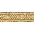 BRUNSCHWIG & FILS T8020102.4.0 BASTILLE BRAID GOLD TRIM - Eade's Wallpaper