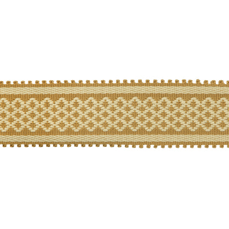 BRUNSCHWIG & FILS T8020102.4.0 BASTILLE BRAID GOLD TRIM - Eade's Wallpaper