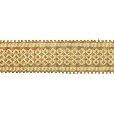 BRUNSCHWIG & FILS T8020102.4.0 BASTILLE BRAID GOLD TRIM - Eade's Wallpaper