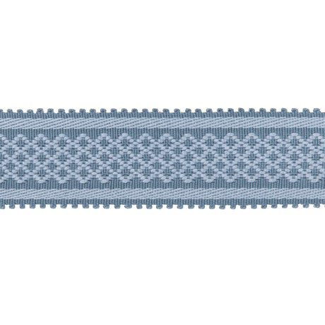 BRUNSCHWIG & FILS T8020102.5.0 BASTILLE BRAID BLUE TRIM - Eade's Wallpaper