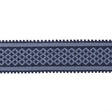 BRUNSCHWIG & FILS T8020102.50.0 BASTILLE BRAID NAVY TRIM - Eade's Wallpaper