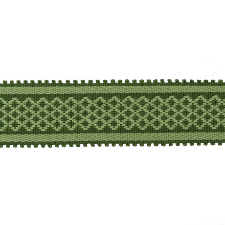 BRUNSCHWIG & FILS T8020102.53.0 BASTILLE BRAID EMERALD TRIM - Eade's Wallpaper