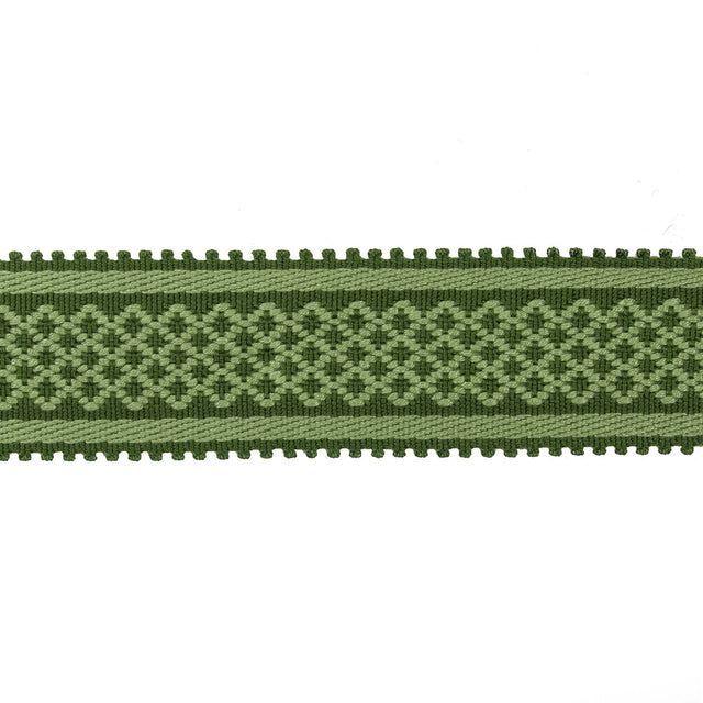 BRUNSCHWIG & FILS T8020102.53.0 BASTILLE BRAID EMERALD TRIM - Eade's Wallpaper