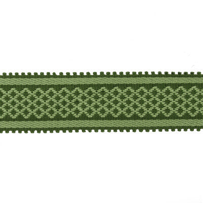 BRUNSCHWIG & FILS T8020102.53.0 BASTILLE BRAID EMERALD TRIM - Eade's Wallpaper