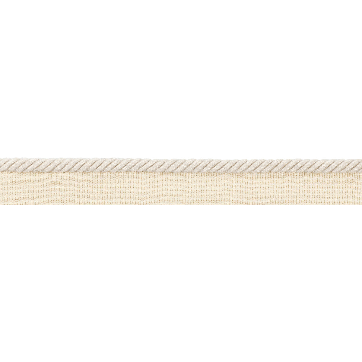 BRUNSCHWIG & FILS T8020105.1.0 PICARDY CORD ECRU TRIM - Eade's Wallpaper