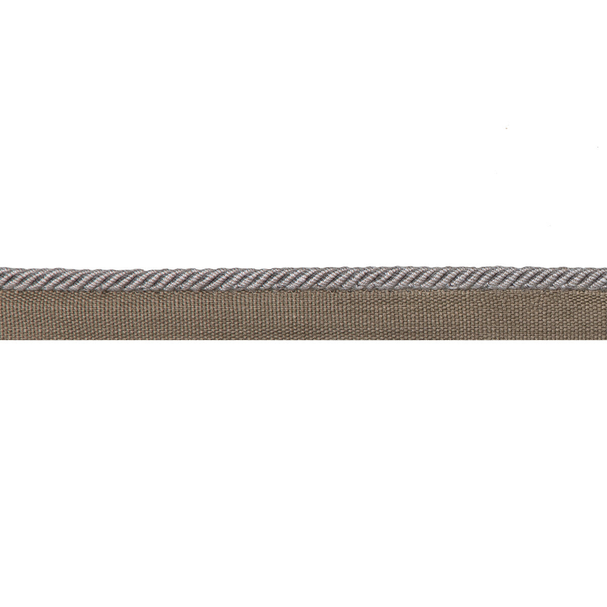BRUNSCHWIG & FILS T8020105.11.0 PICARDY CORD SILVER TRIM - Eade's Wallpaper