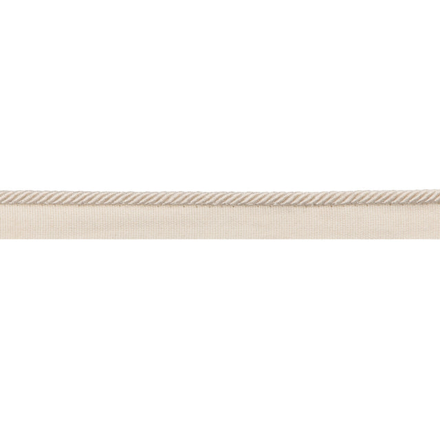 BRUNSCHWIG & FILS T8020105.1101.0 PICARDY CORD IVORY TRIM - Eade's Wallpaper