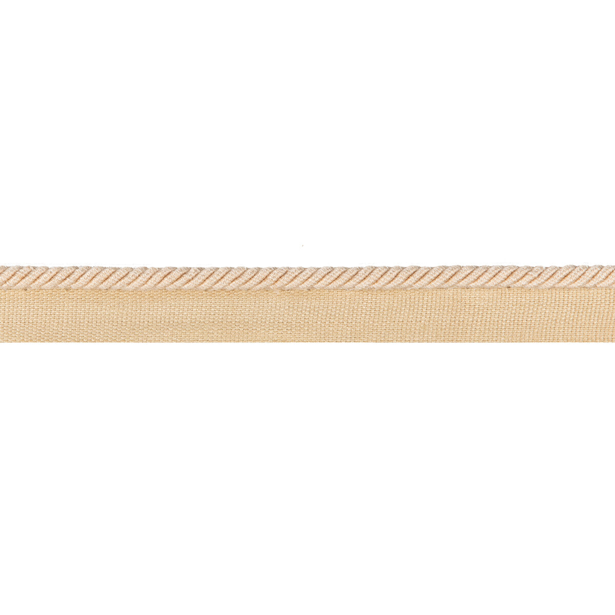 BRUNSCHWIG & FILS T8020105.1116.0 PICARDY CORD CHAMPAGNE TRIM - Eade's Wallpaper