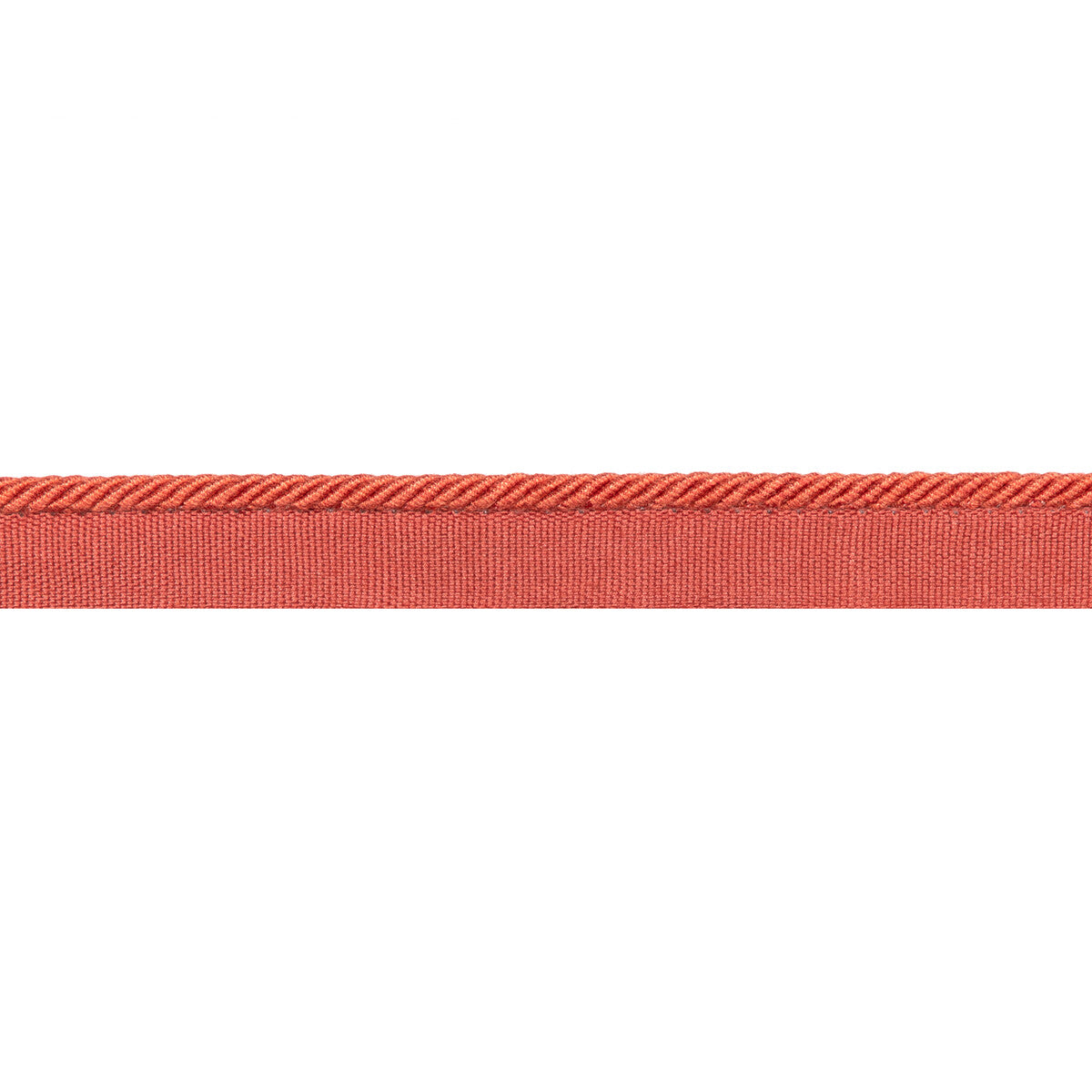 BRUNSCHWIG & FILS T8020105.12.0 PICARDY CORD TANGERINE TRIM - Eade's Wallpaper