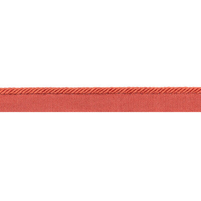 BRUNSCHWIG & FILS T8020105.12.0 PICARDY CORD TANGERINE TRIM - Eade's Wallpaper