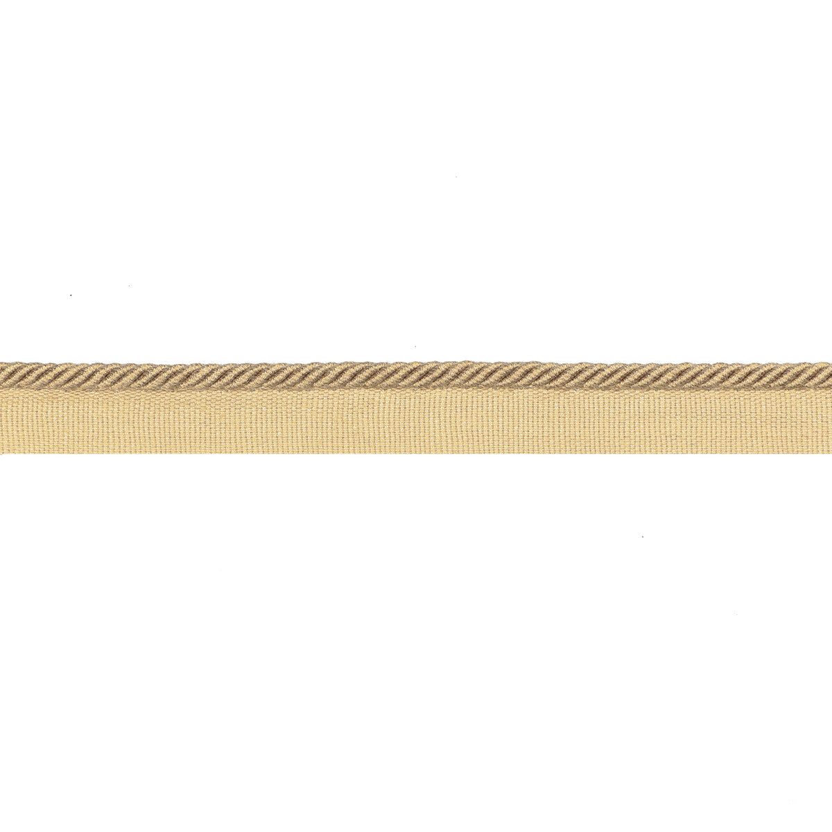 BRUNSCHWIG & FILS T8020105.164.0 PICARDY CORD SABLE TRIM - Eade's Wallpaper