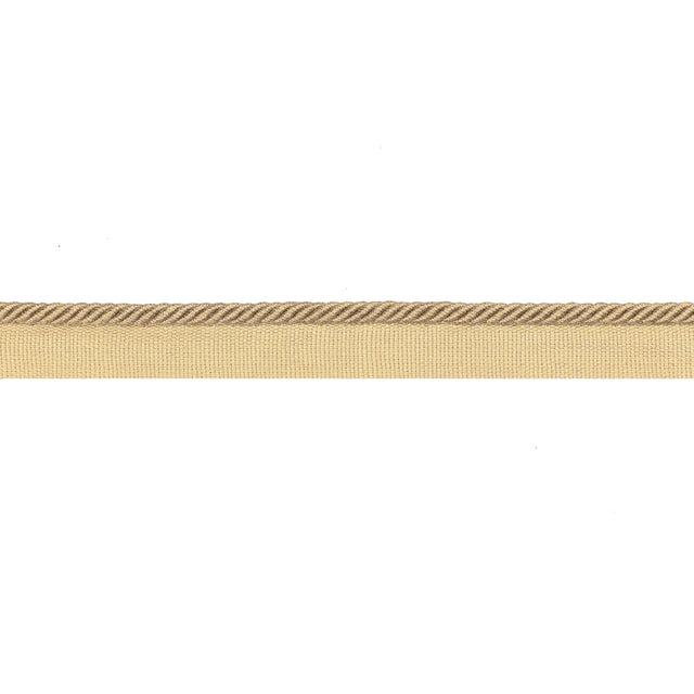 BRUNSCHWIG & FILS T8020105.164.0 PICARDY CORD SABLE TRIM - Eade's Wallpaper