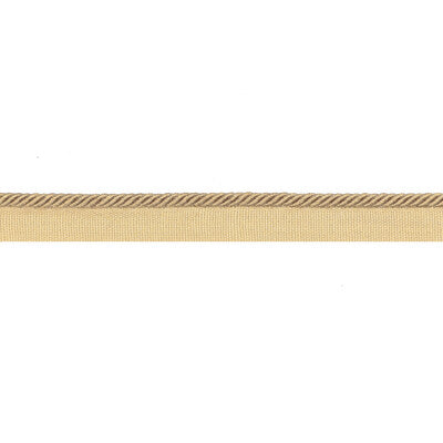 BRUNSCHWIG & FILS T8020105.164.0 PICARDY CORD SABLE TRIM - Eade's Wallpaper