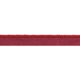 BRUNSCHWIG & FILS T8020105.19.0 PICARDY CORD RED TRIM - Eade's Wallpaper
