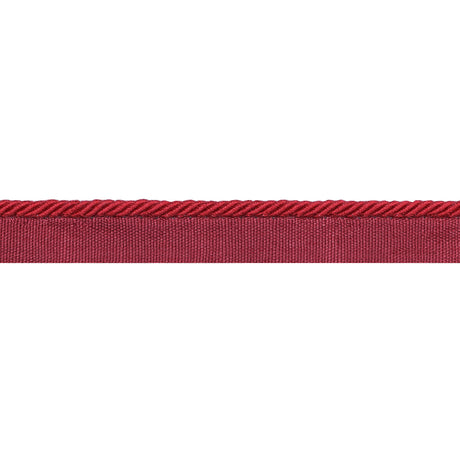 BRUNSCHWIG & FILS T8020105.19.0 PICARDY CORD RED TRIM - Eade's Wallpaper