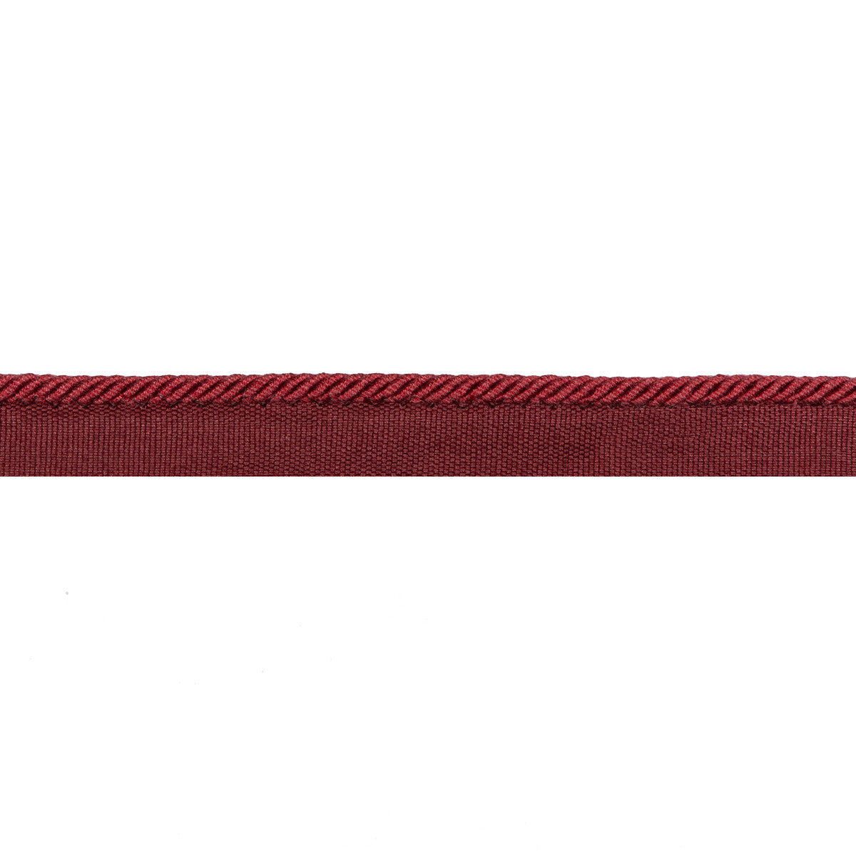 BRUNSCHWIG & FILS T8020105.199.0 PICARDY CORD WINE TRIM - Eade's Wallpaper