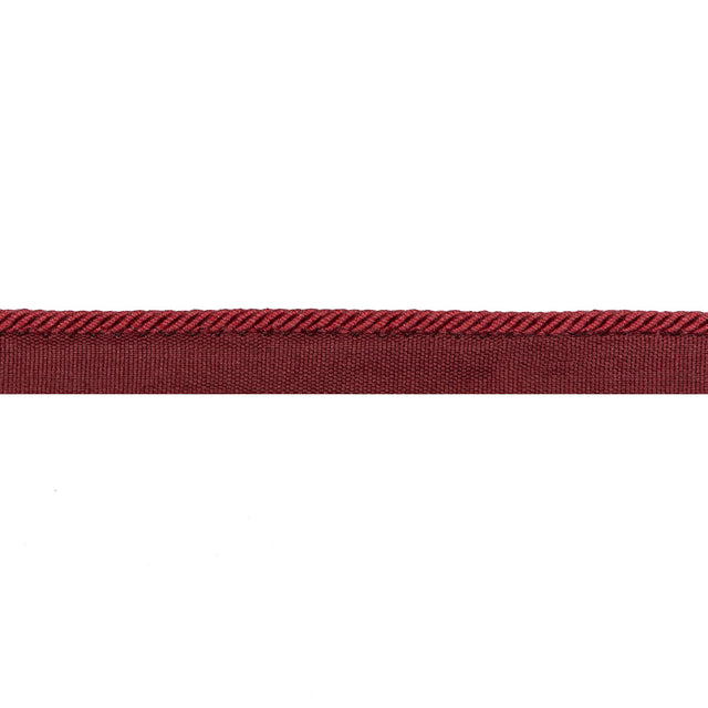 BRUNSCHWIG & FILS T8020105.199.0 PICARDY CORD WINE TRIM - Eade's Wallpaper