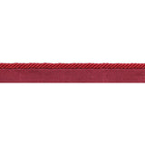BRUNSCHWIG & FILS T8020105.19.0 PICARDY CORD RED TRIM - Eade's Wallpaper