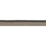 BRUNSCHWIG & FILS T8020105.21.0 PICARDY CORD CHARCOAL TRIM - Eade's Wallpaper