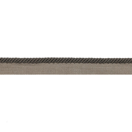 BRUNSCHWIG & FILS T8020105.21.0 PICARDY CORD CHARCOAL TRIM - Eade's Wallpaper
