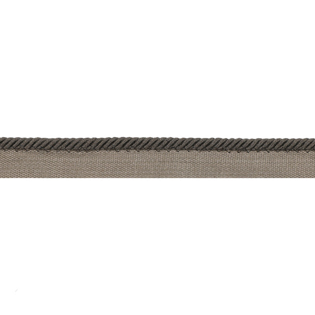BRUNSCHWIG & FILS T8020105.21.0 PICARDY CORD CHARCOAL TRIM - Eade's Wallpaper