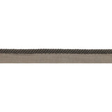 BRUNSCHWIG & FILS T8020105.21.0 PICARDY CORD CHARCOAL TRIM - Eade's Wallpaper