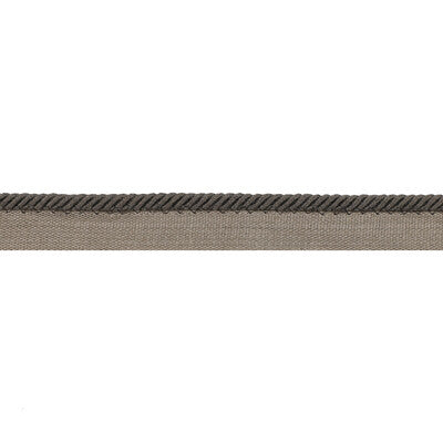 BRUNSCHWIG & FILS T8020105.21.0 PICARDY CORD CHARCOAL TRIM - Eade's Wallpaper