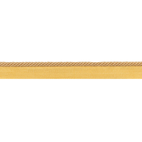 BRUNSCHWIG & FILS T8020105.40.0 PICARDY CORD YELLOW TRIM - Eade's Wallpaper