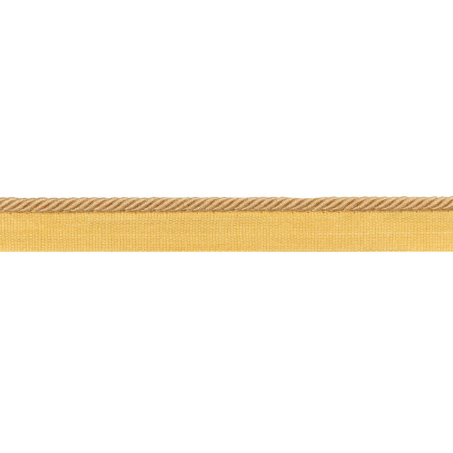BRUNSCHWIG & FILS T8020105.40.0 PICARDY CORD YELLOW TRIM - Eade's Wallpaper