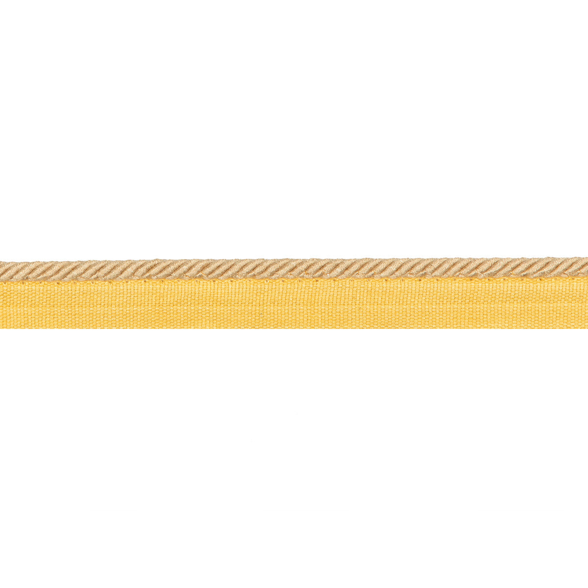 BRUNSCHWIG & FILS T8020105.404.0 PICARDY CORD CANARY TRIM - Eade's Wallpaper