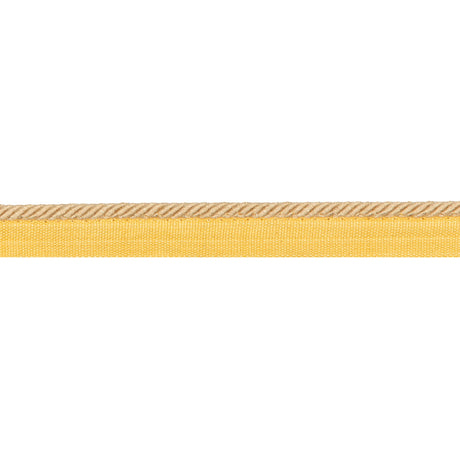 BRUNSCHWIG & FILS T8020105.404.0 PICARDY CORD CANARY TRIM - Eade's Wallpaper